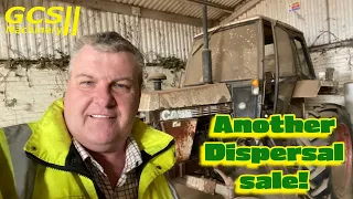 Dispersal sale in Lincolnshire. What will this Case Barn find tractor make?
