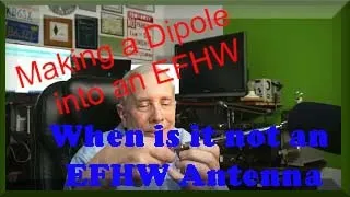 A Model Dipole Is Converted By Jim Heath W6LG Into Several Kinds Of Antennas.