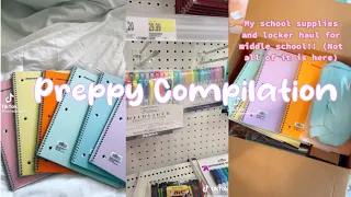 Preppy Tiktok Compilation #56 ~ Back to School ￼￼Supplies!￼