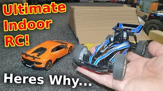 The Most Cheap Indoor Fun YOU can have with RC Cars - Home Stunt Track