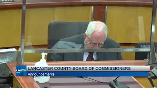 Lancaster County Board of Commissioners Meeting August 10, 2021