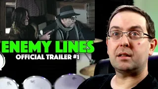 REACTION! Enemy Lines Trailer #1 - Ed Westwick Movie 2020