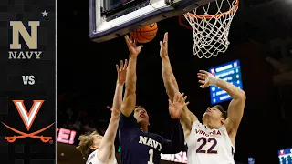Navy vs. Virginia Men's Basketball Highlights (2021-22)