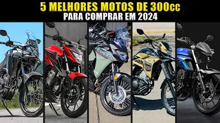 TOP 5 MOTOS PARA COMPRAR EM 2024 DE 300cc - ATÉ R$ 30MIL