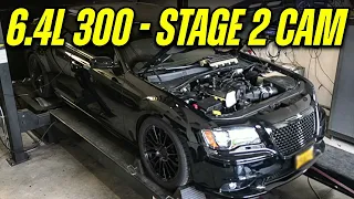 6.4L 300C with Stage 2 Cam on Dyno at #HHPracing