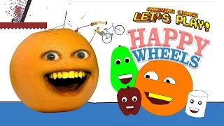 Annoying Orange - Happy Wheels: ANNOYING WHEELS!