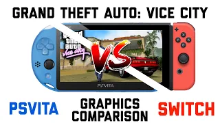 Grand Theft Auto: Vice City PSVita Vs Nintendo Switch Remaster - Graphics Comparison