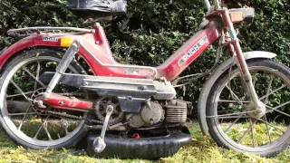 Puch Maxi First Start seit 1980! + Test Fahrt