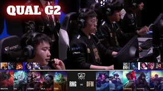 RNG vs DFM - Game 2 | Qualification LoL Worlds 2022 Play-Ins | Royal Never Give Up vs DetonatioN FM