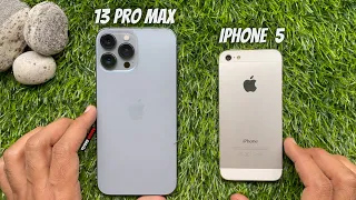 iPhone 13 Pro Max vs iPhone 5 - SPEED TEST!