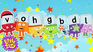 🌈✨ Spectacular Rainbow Spelling! | Learn to Read and Spell | @officialalphablocks