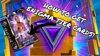 HOW TO GET ENIGMA TIER CARDS! WWE SUPERCARD GLITCH!