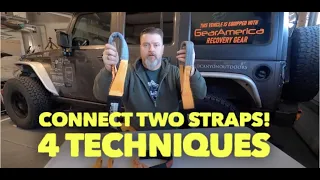 GearAmerica Tips: Tow Strap Connection Techniques -   How to extend your straps!