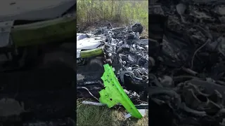 First Lamborghini huracán crashed at 330km/h on highway ||#lamborghini #lambo #crash #huracán