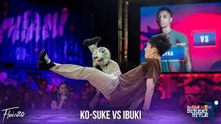 Ko-suke vs Ibuki - Quarterfinal | Red Bull Street Style 2019