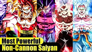 Top 5 Most Powerful Non-Cannon Saiyans In dragon ball universe/In Hindi/Next Jen Comics||