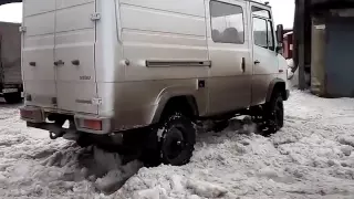 mercedes vario 4x4 vs gaz gazelle