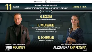 Orchestra Safonov soloist Alexandra Chaplygina  conductor Yuri Kochnev 11.03.23