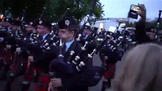 Worlds 2018 - Field Marshal Montgomery Pipe Band & D/M Emma Barr MARCH OFF AS WORLD CHAMPIONS!