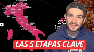 Las 5 ETAPAS MÁS DECISIVAS del GIRO DE ITALIA 2024