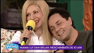 Mama lui Dan Balan, neschimbata de 10 ani