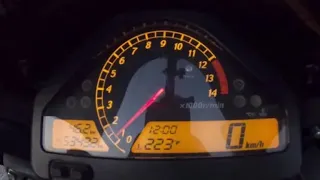 Honda CBR1000rr top speed acceleration | Brutal acceleration