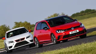 TUNED Mk8 VW GTI Clubsport + Mk7 Clubsport S vs Project Cupra ON TRACK