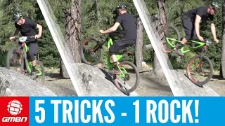 5 Tricks, 1 Rock | Mountain Bike Skills