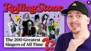 The 200 Greatest Singers of All Time (According to Rolling Stone)