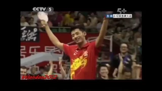 Zhang Jike Shoe Drop Shot against Xu Xin Shakehand vs Penhold Challenge 2013