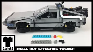 LEGO Back to the Future Time Machine - Small Modifications, Big Improvement!