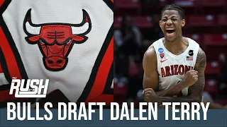 NBA Draft reaction: Bulls select Dalen Terry 18th overall | The Rush | NBC Sports Chicago