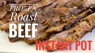 Frozen roast beef  Instant Pot