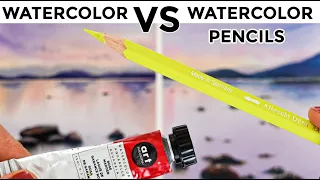 Watercolor VS Watercolor Pencils: What's the Difference?