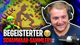 😂🤣 TRYMACS reagiert auf MANN sammelt Schamhaare! | Free2Play Challenge in Clash of Clans!