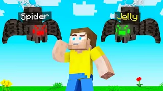 GUESS Which SPIDER Is The REAL JELLY! (Minecraft Guess Who)