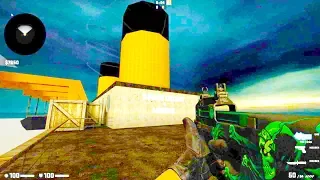 Counter Strike Global Offensive - Zombie Escape mod online gameplay on Titanic Escape map