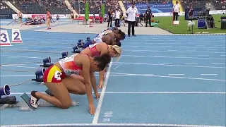 Women's 100m Final - European Athletics Team Championships Bydgoszcz 2019