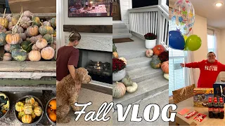 HOME VLOG: Celebrating Danny's birthday + Pumpkin Patch + New home Decor | Few days vlog