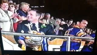 Rhinos winning 1999 Challenge cup final