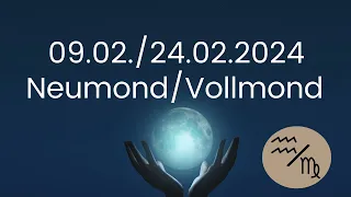 Zündstoff für Explosion & Innovation ~ Neu-/Vollmond Wassermann/Jungfrau  09./24.02.2024  ~ Podcast