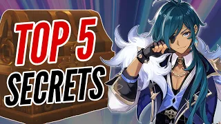 TOP 5 SECRETS YOU MIGHT HAVE MISSED | GENSHIN IMPACT GUIDE