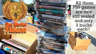 Video Game DVD and Toy Hunting at the Flea Market