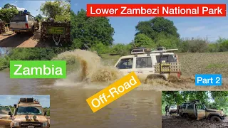 PART 2 ADVENTURE 4 LIFE, BOTSWANA AND ZAMBIA OFF-ROAD, Lower Zambezi National Park