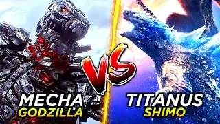 Titanus Shimo Vs Mecha Godzilla | Who is More Powerful ? ( Hindi )