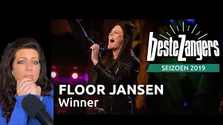 Floor Jansen - Winner (2019) Beste Zangers intro/outro (With eng subtitles) - REACTION VIDEO