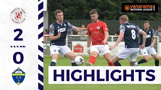 HIGHLIGHTS | Brackley Town 2-0 Warrington Town