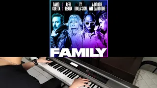 David Guetta, Bebe Rexha, Ty Dolla $ign & A Boogie Wit da Hoodie - Family (Jarel Gomes Piano)
