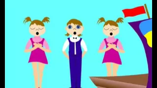 Парус детства. Анимационный клип на песню.