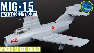 MiG-15 Korean War - NATO code FAGOT - COBI 2416 (Speed Build Review)